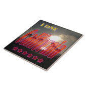 "Lovely California 3" Tile Fliese (Seite)