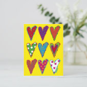 LOVELY CARD tabruma Postkarte (Stehend Vorderseite)
