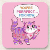 Lovely cat getränkeuntersetzer (Vorderseite)