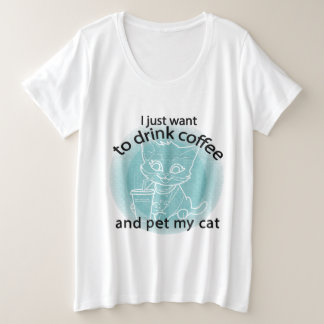 Lovely cat große größe T-Shirt