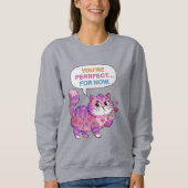 Lovely cat sweatshirt (Vorderseite)