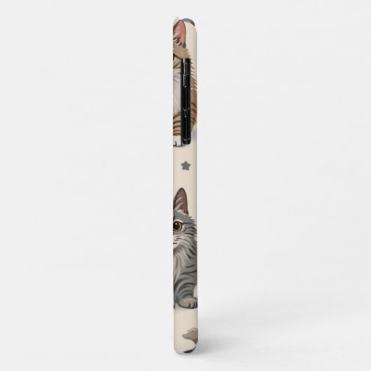 Lovely Cats Case-Mate iPhone Hülle (Hinten/Links)