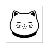 Lovely Chubby Cat Permastempel (Design)