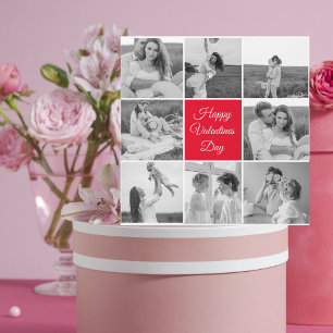 Lovely Collage Couple Foto & Happy Valentines Day