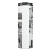 Lovely Collage Couple Foto & Happy Valentines Day Thermosbecher (Rückseite)