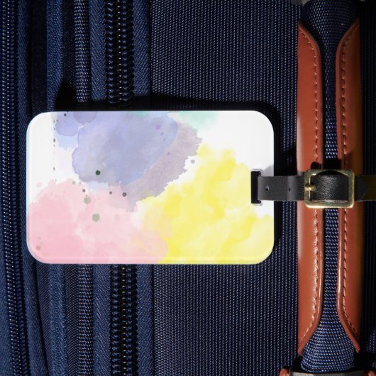 Lovely Colors With a Gentle Touch Gepäckanhänger (Vorderseite Insitu 4)