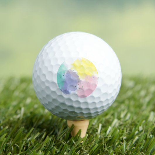 Lovely Colors With a Gentle Touch Golfball (Insitu T-Shirt)