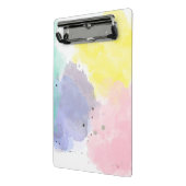 Lovely Colors With a Gentle Touch Mini Klemmbrett (Gewinkelt2)