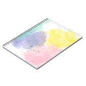 Lovely Colors With a Gentle Touch Notizblock (Linke Seite)