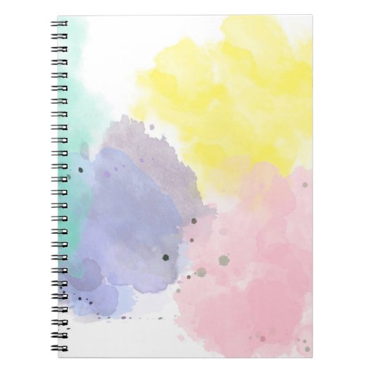 Lovely Colors With a Gentle Touch Notizblock (Vorderseite)