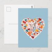 Lovely Couple Postkarte (Vorne/Hinten)