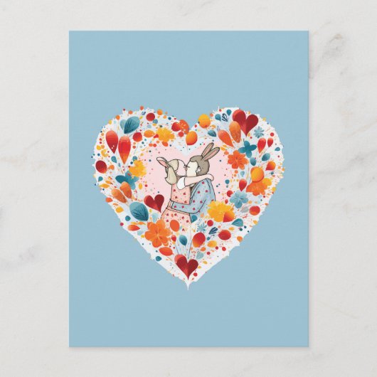 Lovely Couple Postkarte (Vorderseite)
