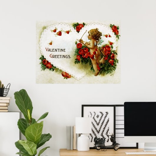 Lovely Cupid Poster (Heimbüro)