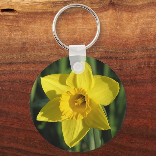 Lovely Daffodil Schlüsselanhänger (Vorderseite)