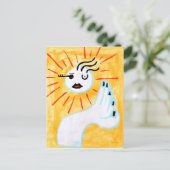 "LOVELY DAY" POSTKARTE (Stehend Vorderseite)