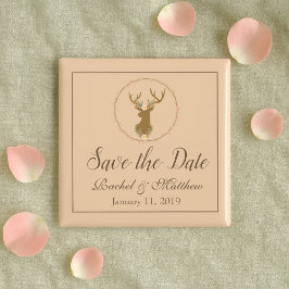 Lovely Deer Save the Date Magnet
