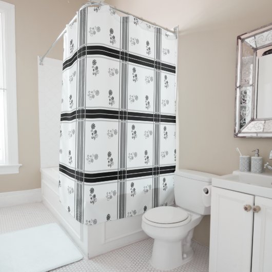 "Lovely" Design Duschvorhang (Beispiel)