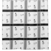 "Lovely" Design Duschvorhang (Vorderseite)