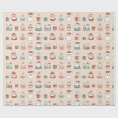 lovely design geschenkpapier (Flach)