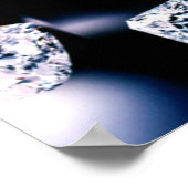 Lovely Diamonds Poster (Ecke)