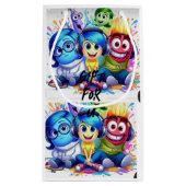 LOVELY DREI FREUNDE ANIMATED CARTOON Geschenktasch Kleine Geschenktüte (Rückseite)