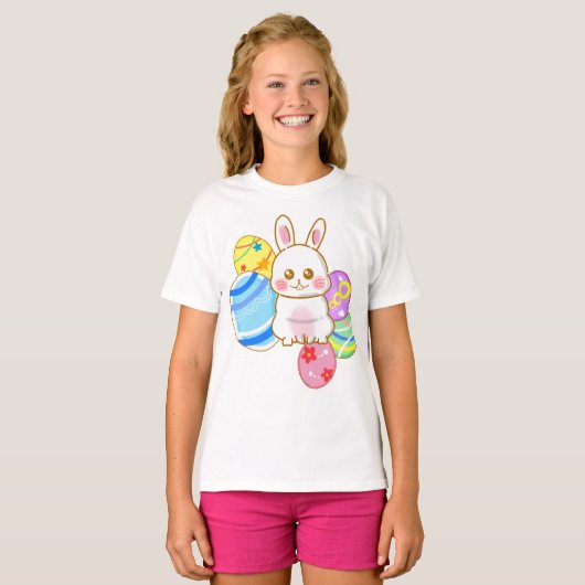 Lovely Easter Rabbit T-Shirt (Vorne ganz)