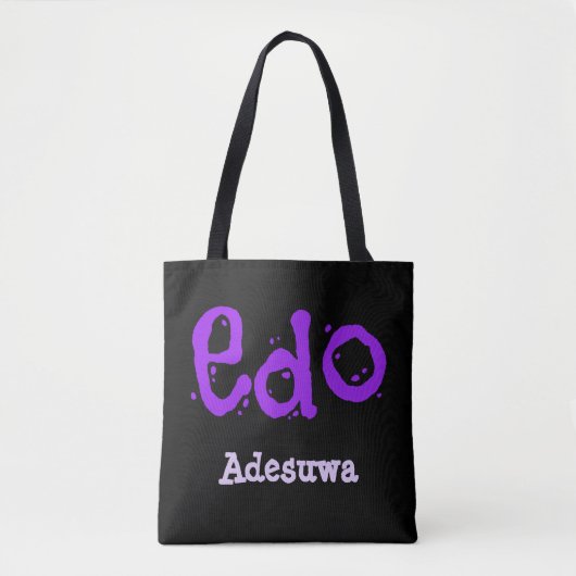 Lovely Edo tribal Tasche (Vorderseite)