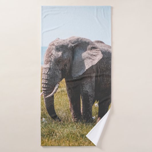 LOVELY ELEPHANT BADEHANDTUCH (Badehandtuch)