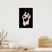 Lovely en Pointe Ballet Shoes Poster - 369 (Küche)