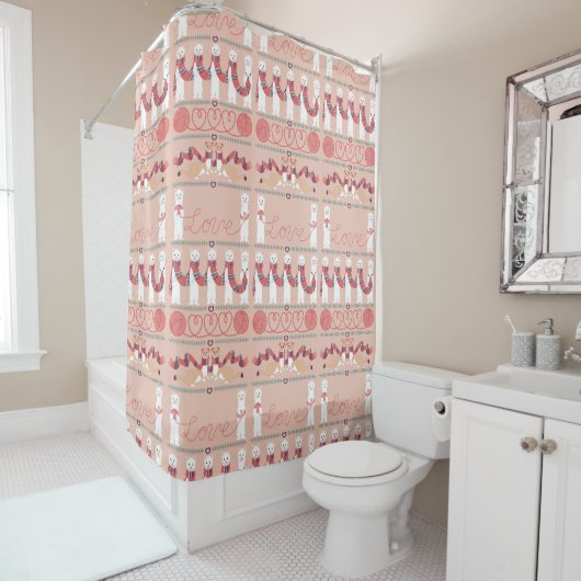 Lovely Ermine Niedlich Vorhang (Beispiel)