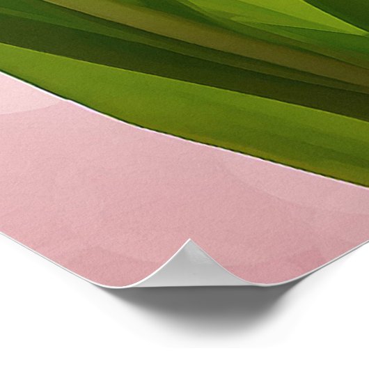 LOVELY FLORAL POSTER (Ecke)