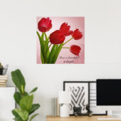 LOVELY FLORAL POSTER (Heimbüro)