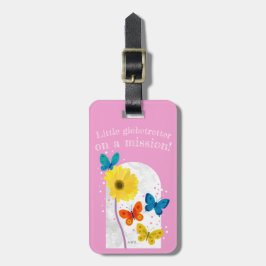 lovely flower tag -gerbera- gepäckanhänger