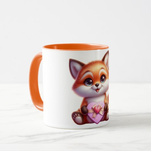 Lovely Fox Tasse (Vorderseite Links)