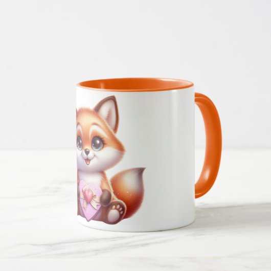 Lovely Fox Tasse (VorderseiteRechts)
