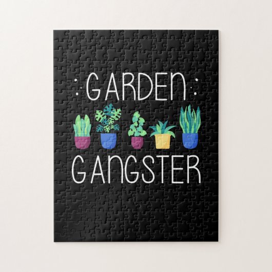 Lovely Garden Lady Puzzle (Vertikal)