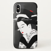 Lovely Geisha Case-Mate iPhone Hülle (Rückseite)