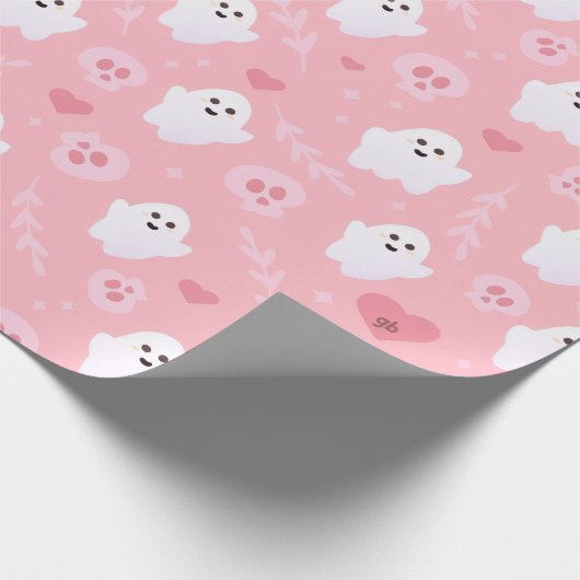 LOVELY GHOSTS GESCHENKPAPIER (Ecke)