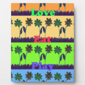 Lovely Girly Hakuna Matata Farben Gifts.png Fotoplatte (Vorderseite)