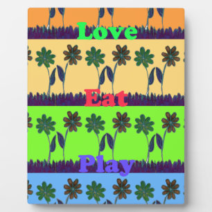 Lovely Girly Hakuna Matata Farben Gifts.png Fotoplatte