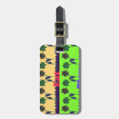 Lovely Girly Hakuna Matata Farben Gifts.png Gepäckanhänger (Vorderseite vertikal)