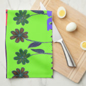 Lovely Girly Hakuna Matata Farben Gifts.png Geschirrtuch (Viertel Falte)