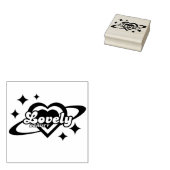 Lovely Gummistempel (Stempel)