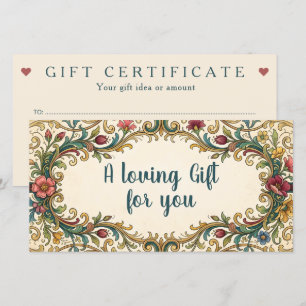 Lovely Hearts Design Rahmen + Ihr Text & Idee 8