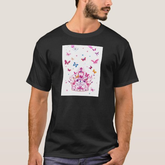 Lovely Infinity Butterfly T-Shirt (Vorderseite)