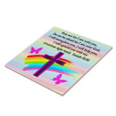 LOVELY ISAIAH 41:10 BIBLE VERSE DESIGN FLIESE (Seite)