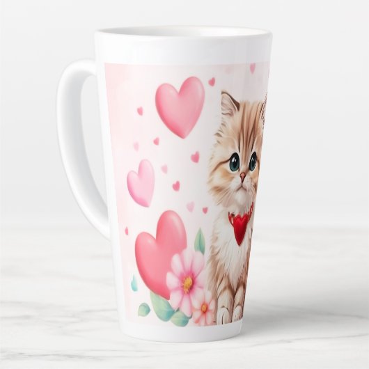 Lovely kitten hearts milchtasse (Linke Ecke)