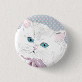 lovely kitty button (Vorderseite)