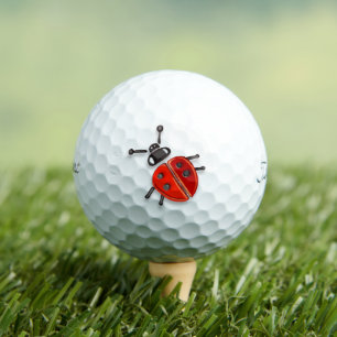 Lovely Ladybug   Golfplätze Golfball