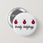 Lovely Ladybugs Button (Vorne & Hinten)